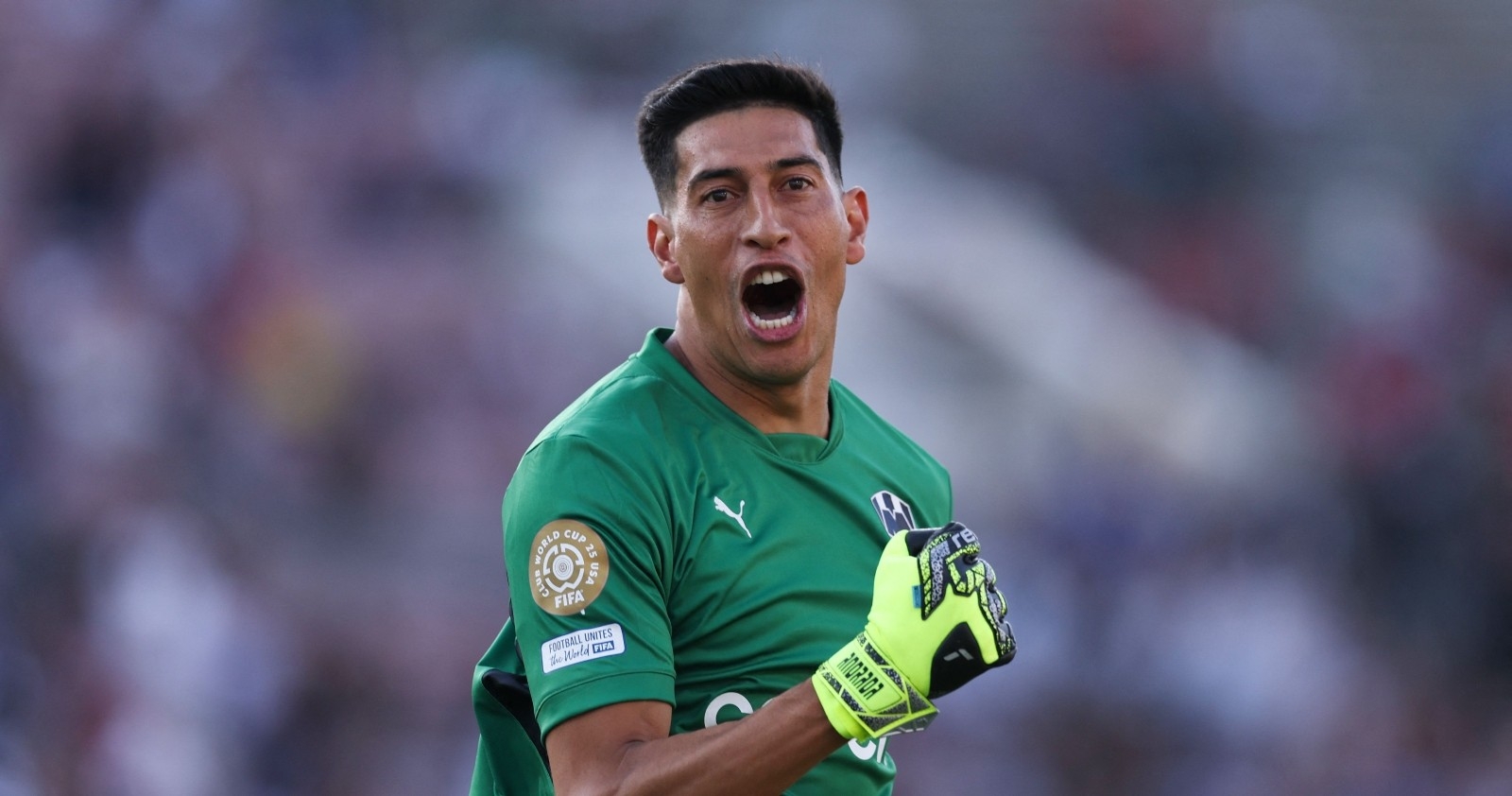 Esteban Andrada jubelt nach einem Treffer.