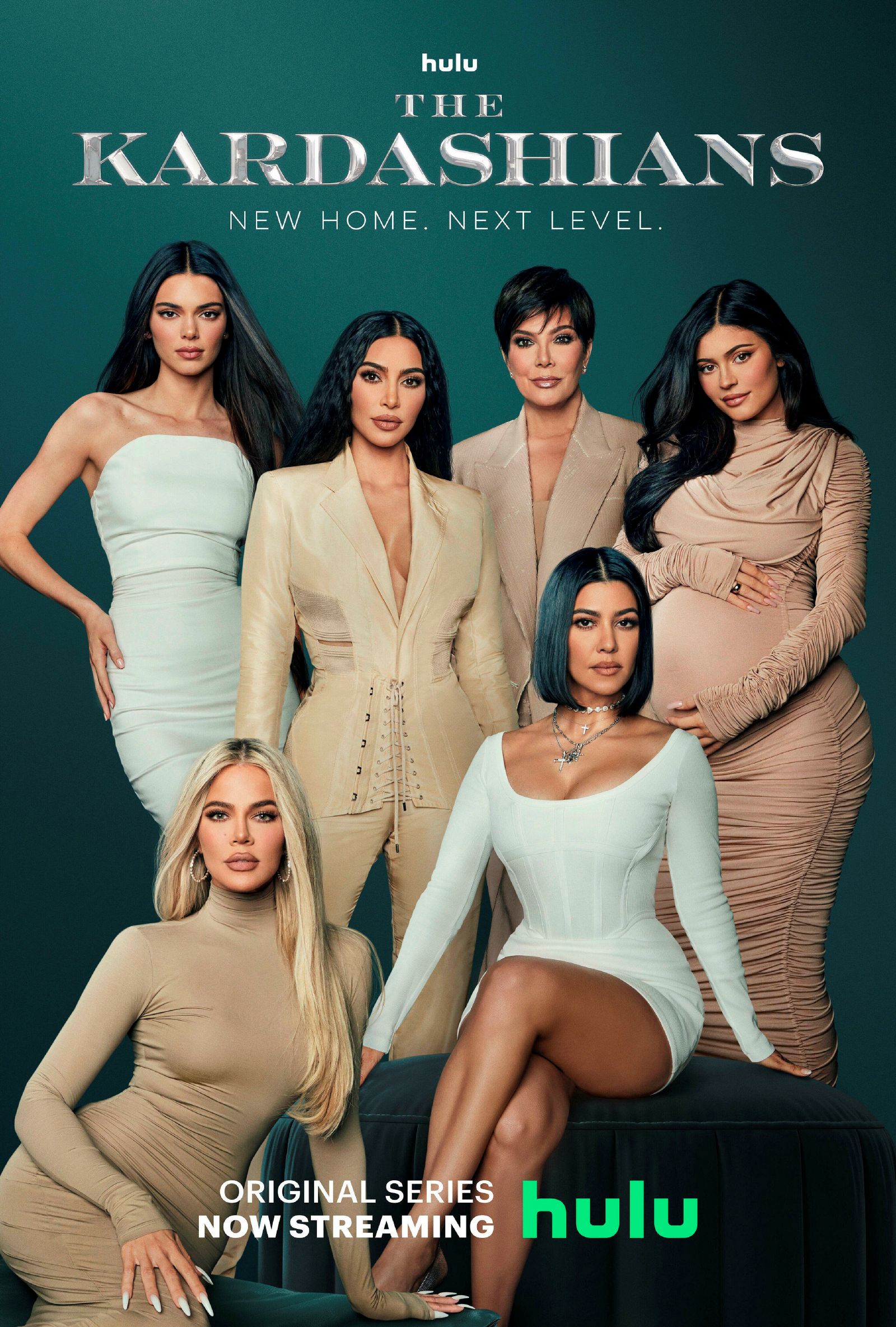 Plakat der Serie "The Kardashians".
