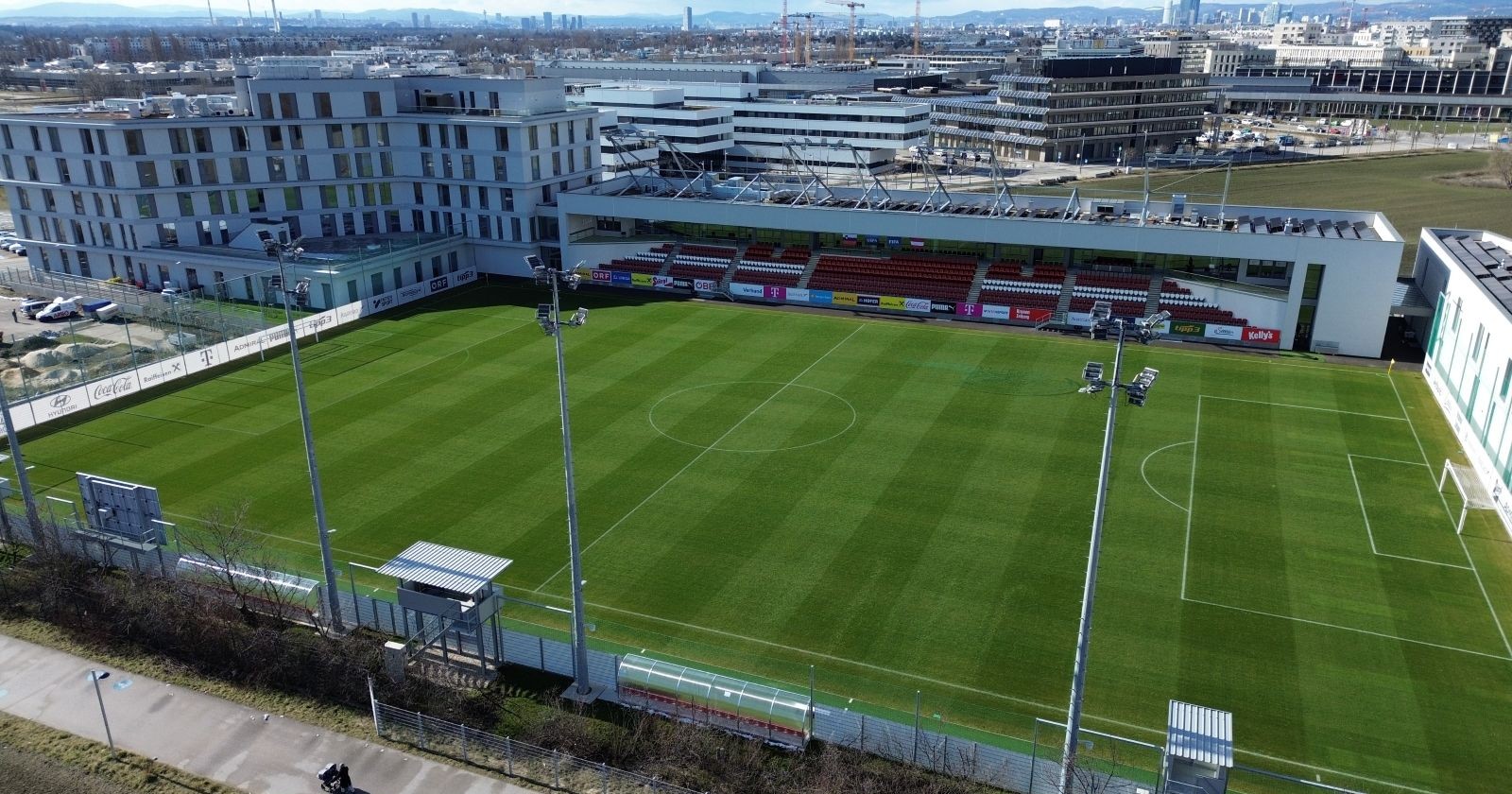 Fußballplatz am ÖFB-Campus