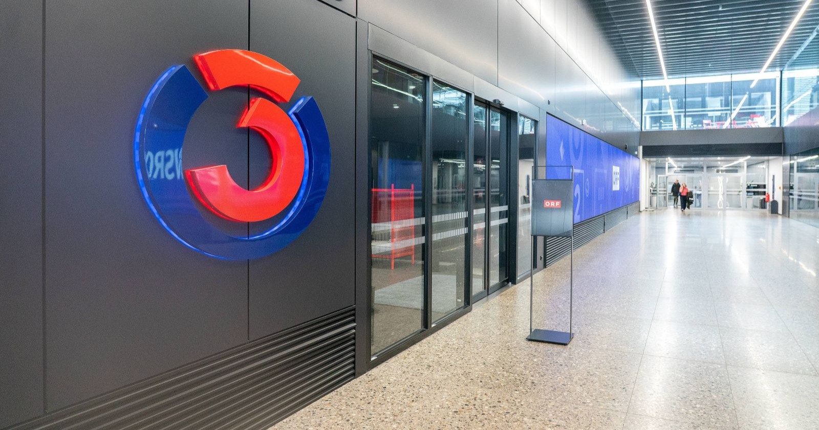 Sylvia Graf ESC 2026: ORF-Zentrum Wien mit Logo als Austragungsort der Vorbereitungen