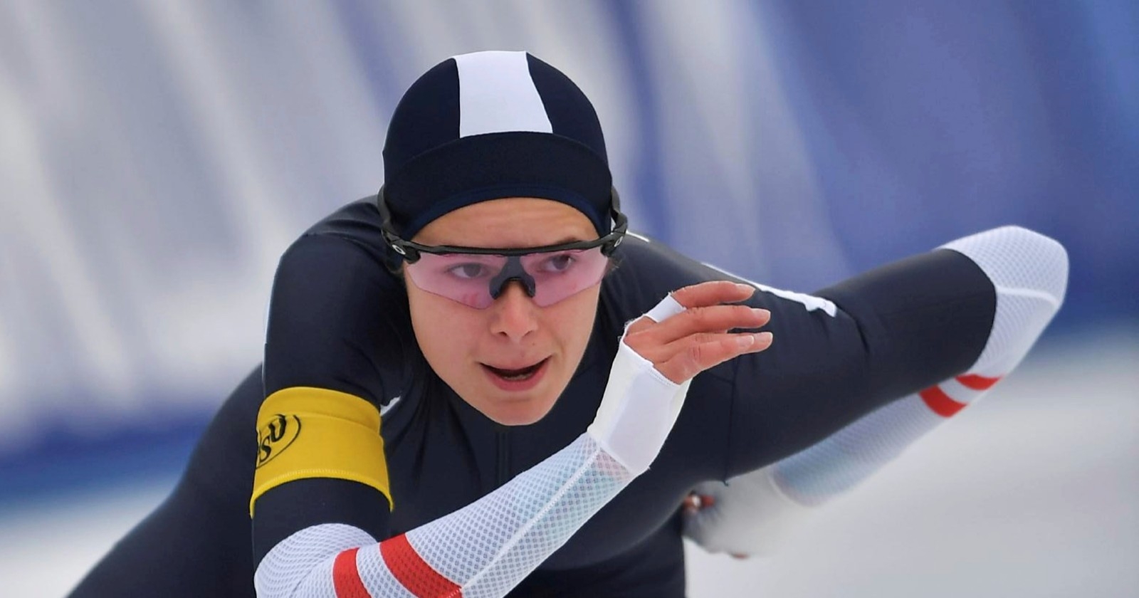 Vanessa Herzog während einem Wettbewerb.