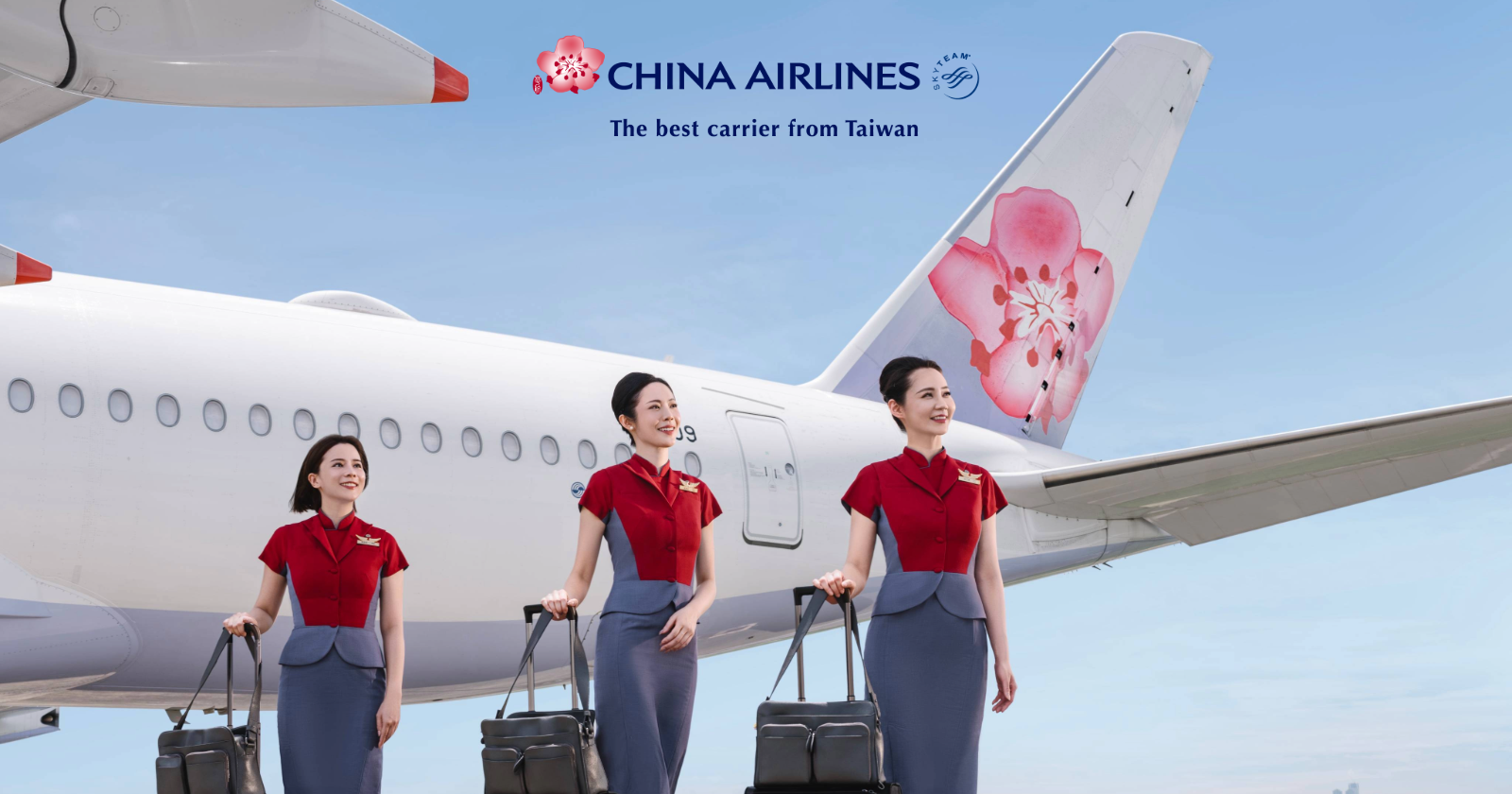 Stewardessen der China Airlines Taiwan | Credit: China Airlines Taiwan