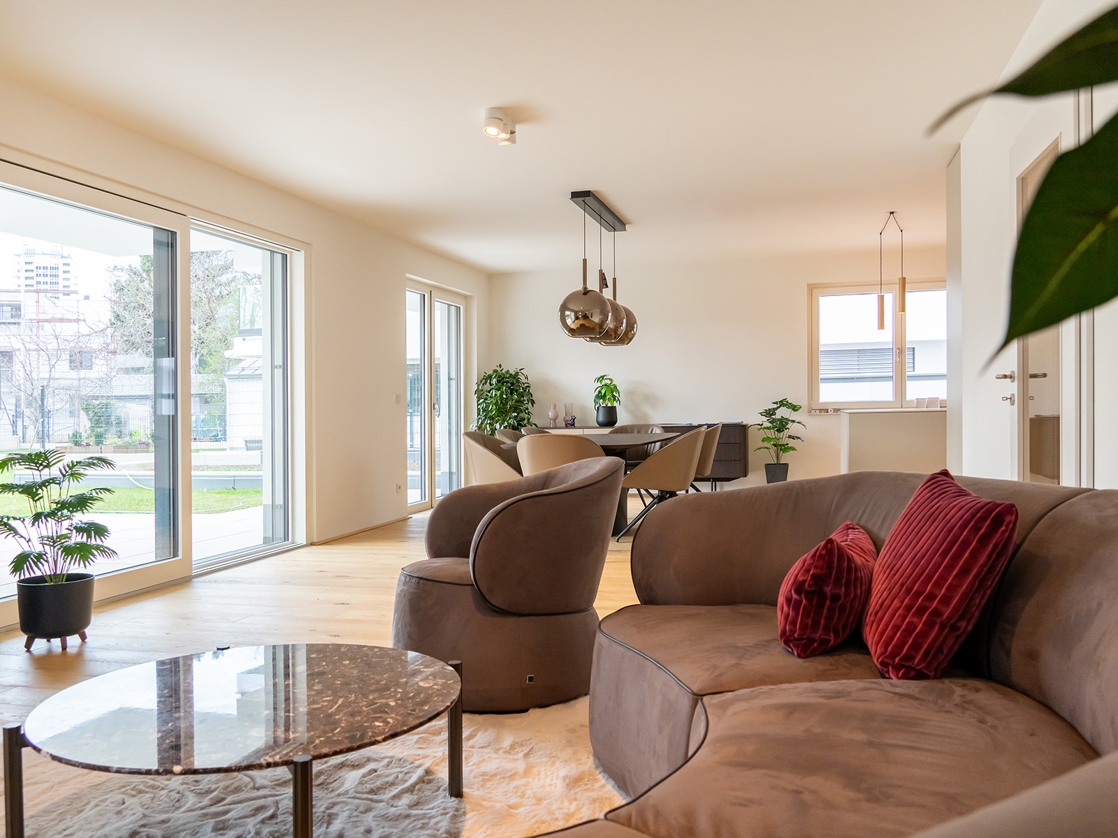 Modernes Wohnzimmer | Credit: Glorit Bausysteme