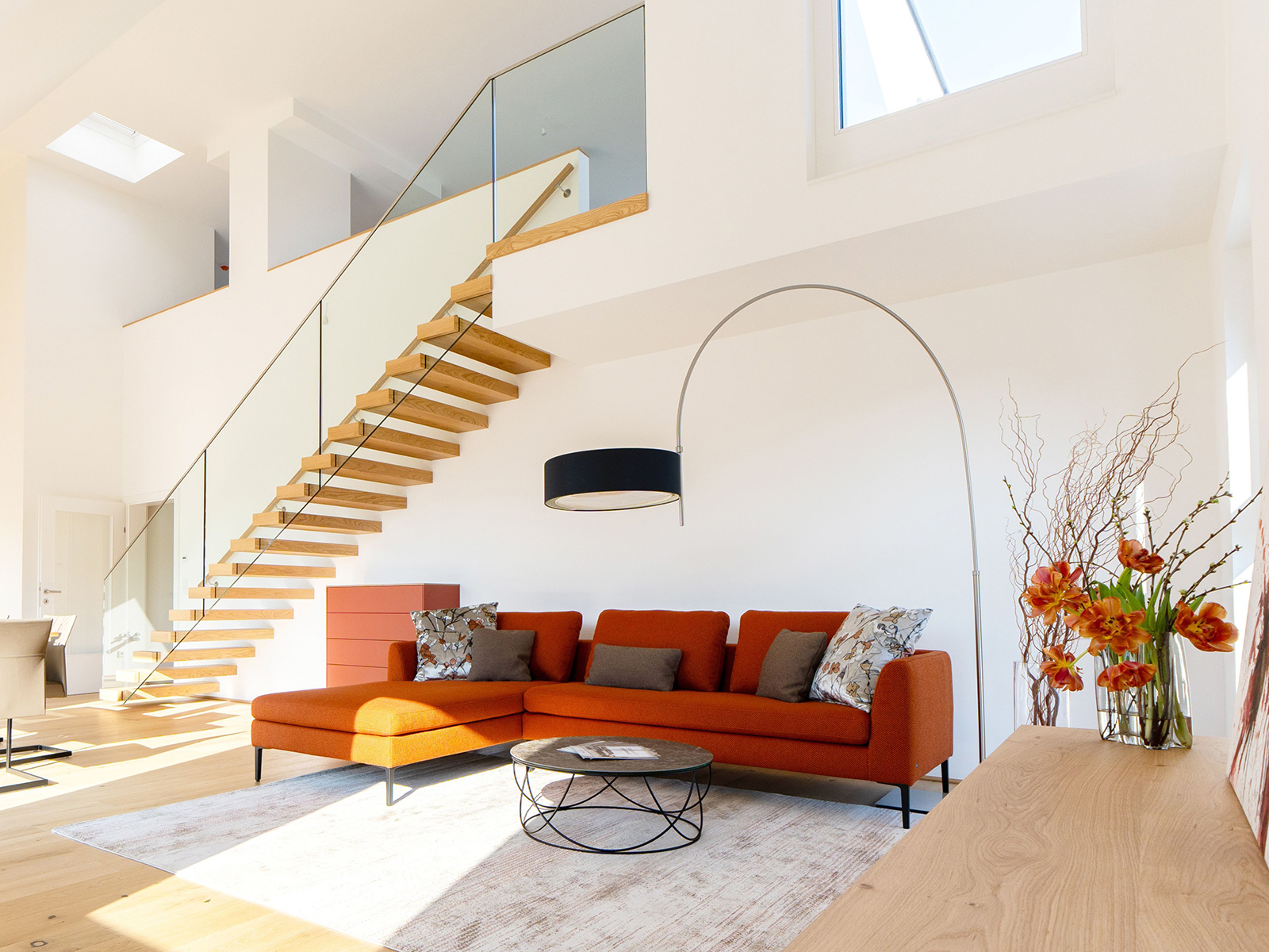 Modernes Wohnzimmer | Credit: Glorit Bausysteme
