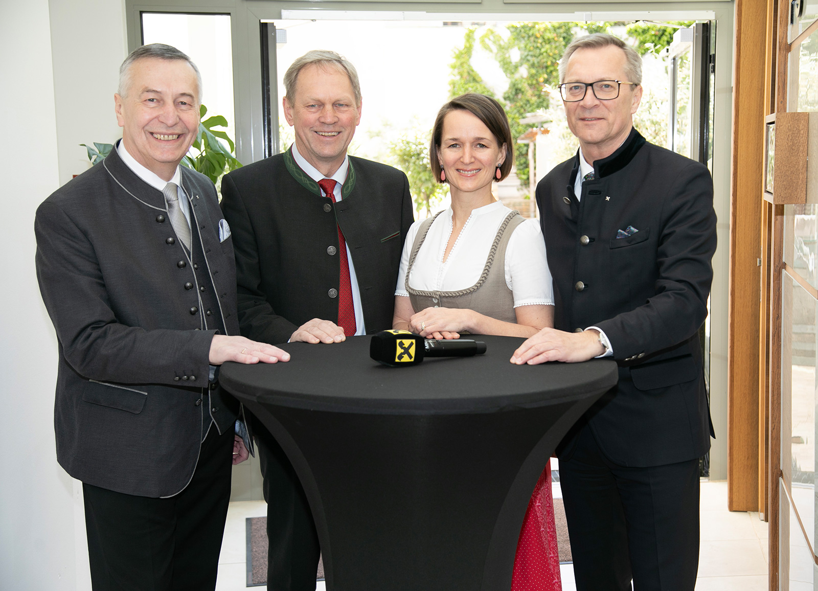 Erich Zauner, Peter Burgschwaiger, Dagmar Herzog und Heinz Konrad | Credit: RVS