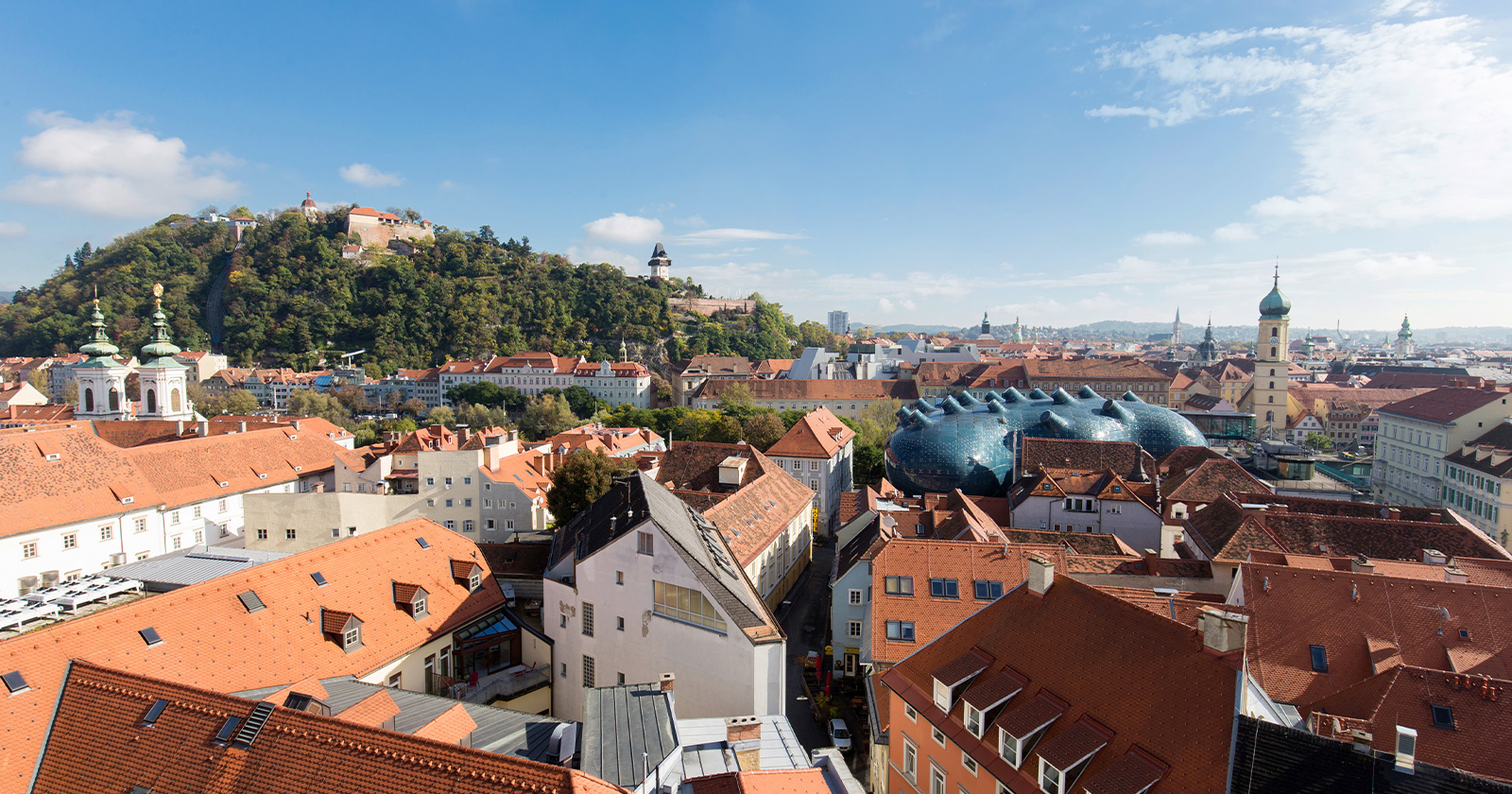 Blick über Graz | Credit: Tourismusverband Region Graz/Harry Schiffer