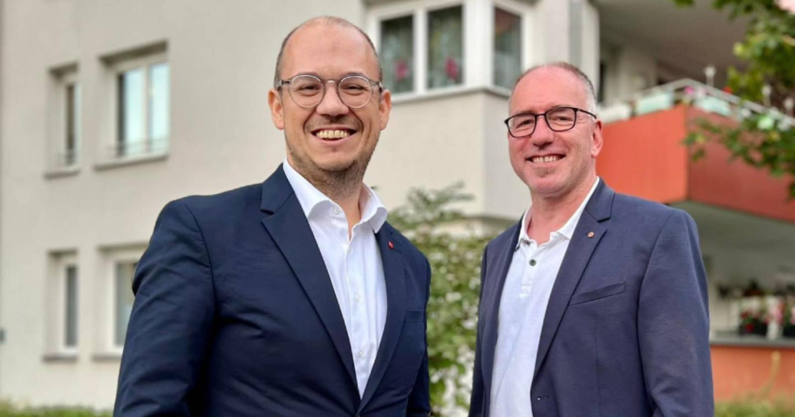 Florian Koch und Alexander Stangassinger | Credit: Stadt Hallein