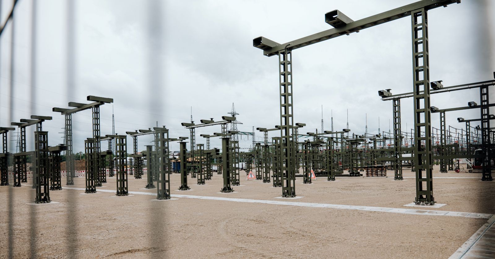 Das im Bezirk Amstetten in Niederösterreich gelegene APG-Umspannwerk Ernsthofen.