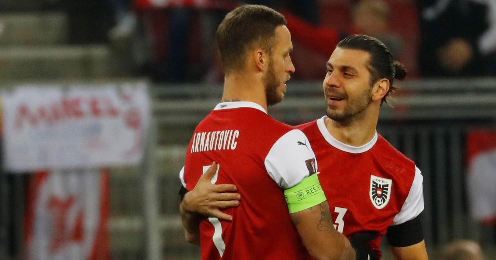 Aleksandar Dragovic und Marko Arnautovic gemeinsam im ÖFB-Teamdress