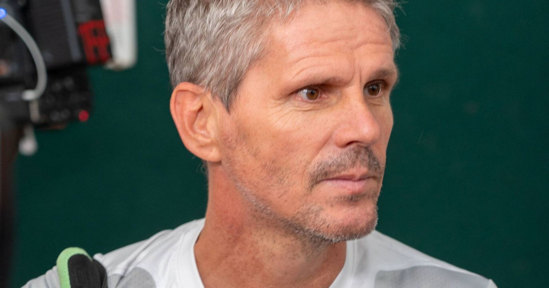 Dietmar Kühbauer auf der Trainerbank des LASK