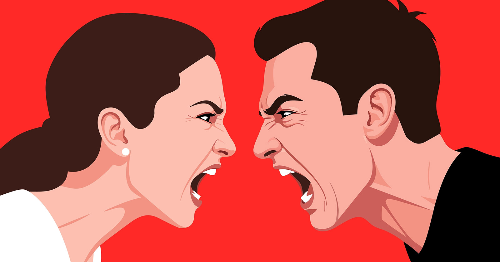 Streitender Mann und Frau | Credit: Beny Qurdy/Shutterstock