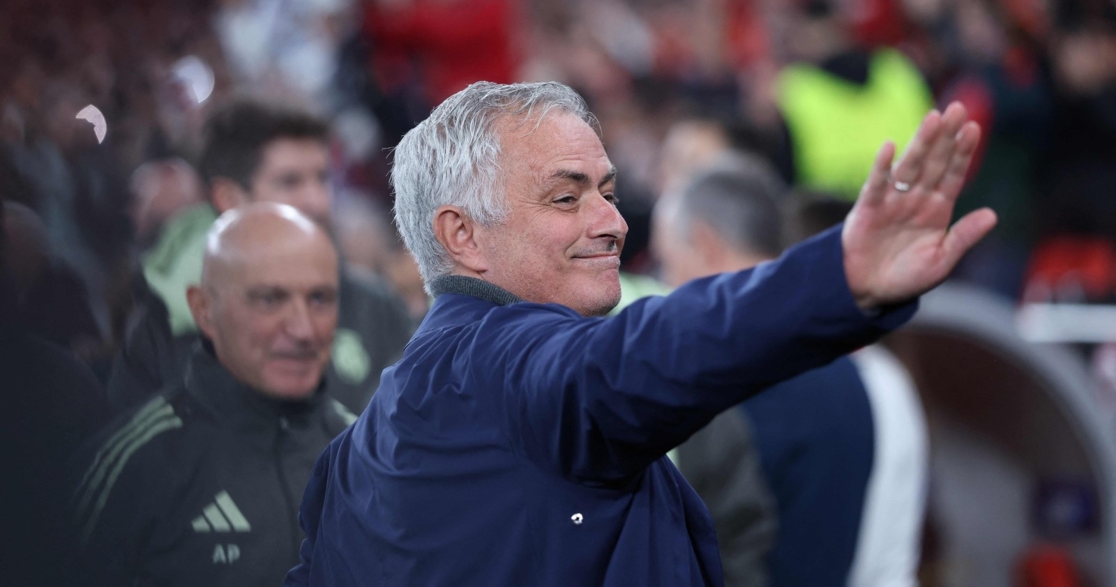 José Mourinho während einem Champions-League-Spiel.