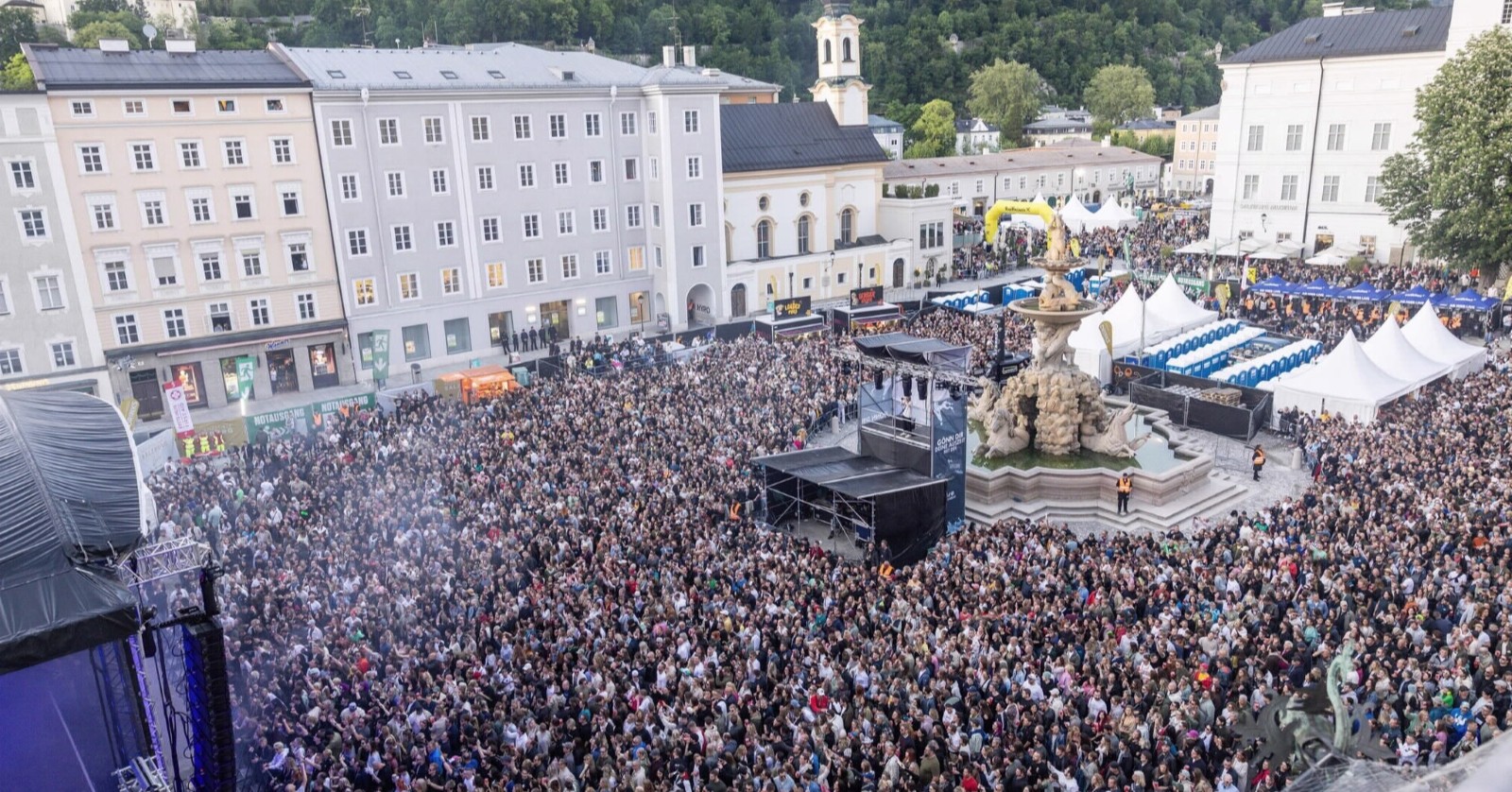 Salzburger Residenzplatzkonzerte bringen 2026 Staraufgebot mit Volbeat und Pizzera &amp; Jaus.