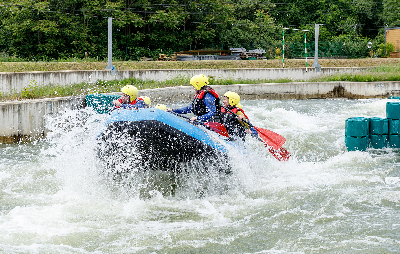 Gruppe auf Rafting-Tour | Credit: Rotary Club Wien Mozart