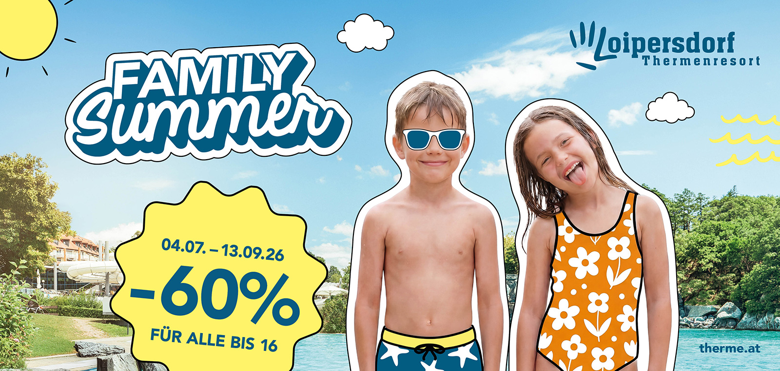 Family Summer im Thermenresort Loipersdorf | Credit: Thermenresort Loipersdorf
