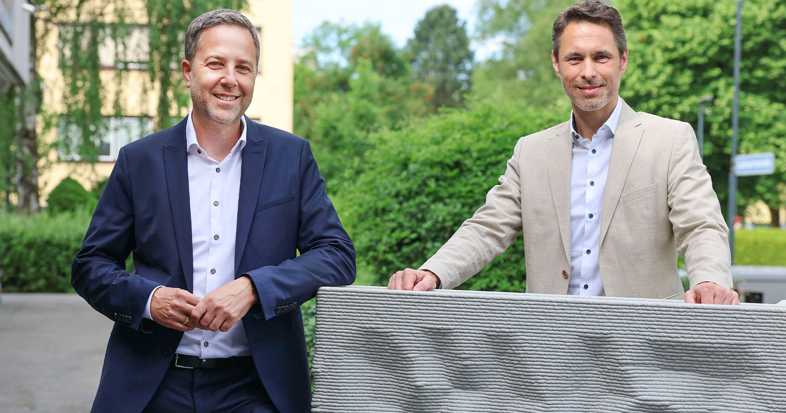 Thomas Maierhofer und Georg Grundbichler | Credit: Salzburg Wohnbau