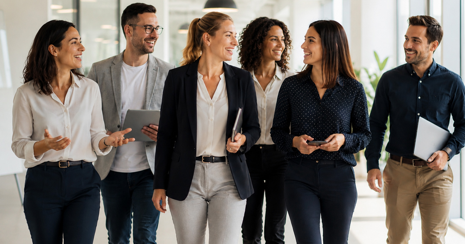 Team engagierter Frauen und Männer | Credit: Trainingday