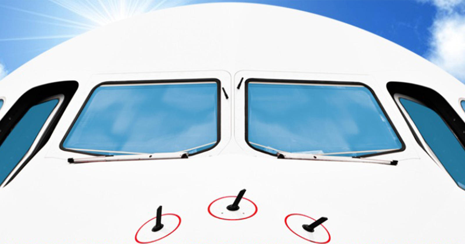 Flugzeug von vorne | Credit: ViennaFlight Flightsimulation &amp; Flighttraining