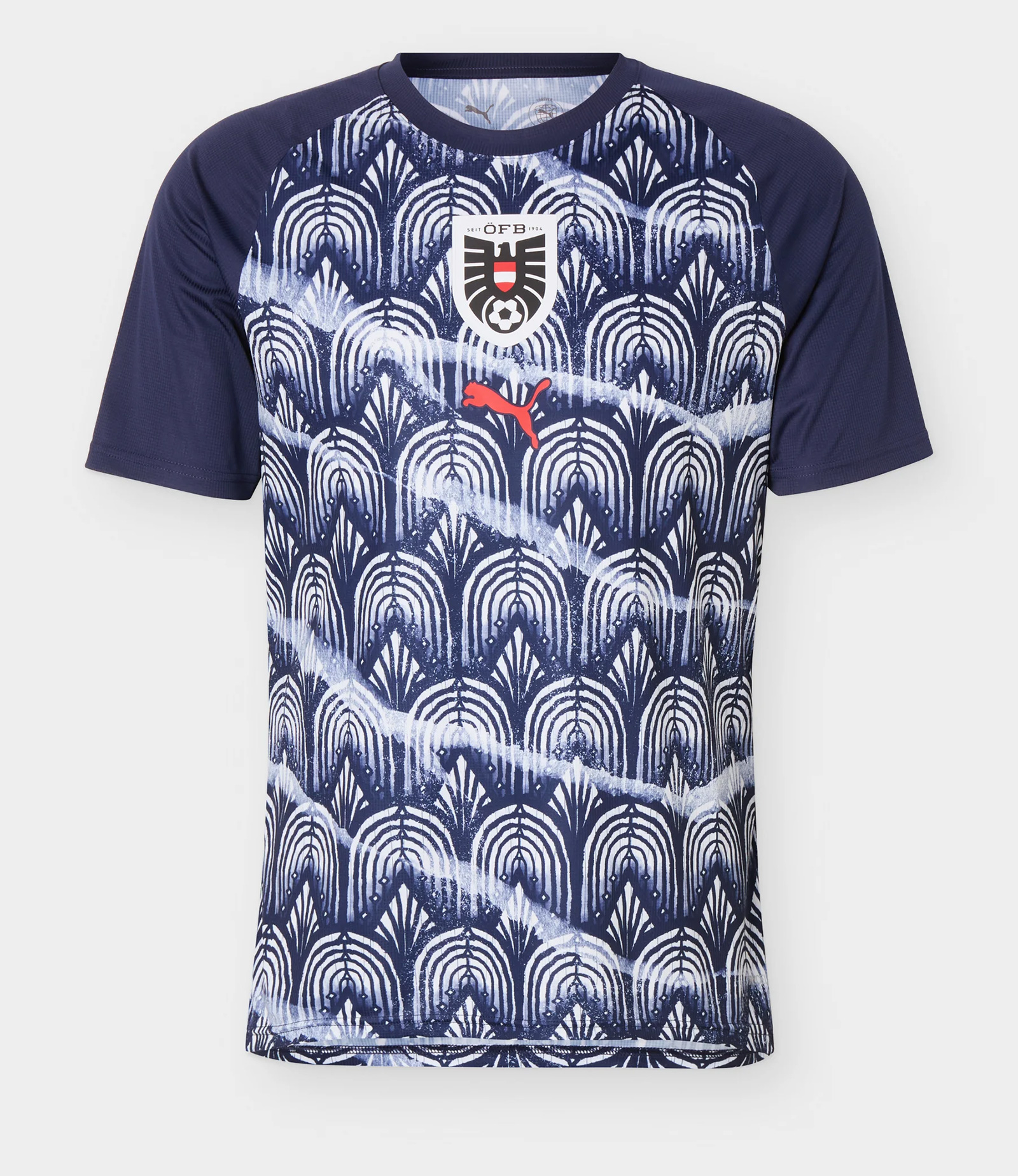 Shirt in Navy - gemustert | Credit: Zalando