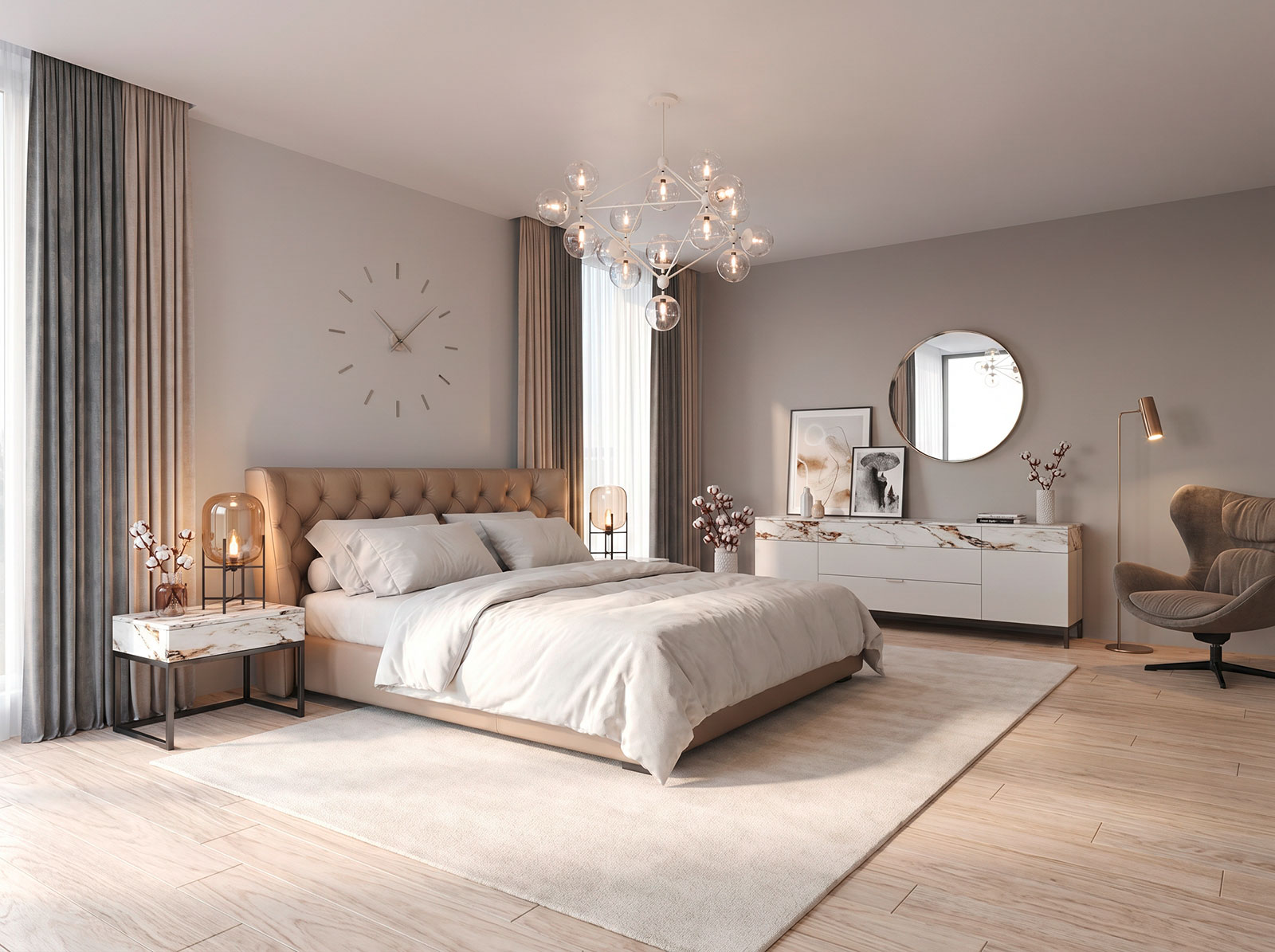 Schlafzimmer von Degen &amp; CO. | Credit: DEGEN &amp; CO.