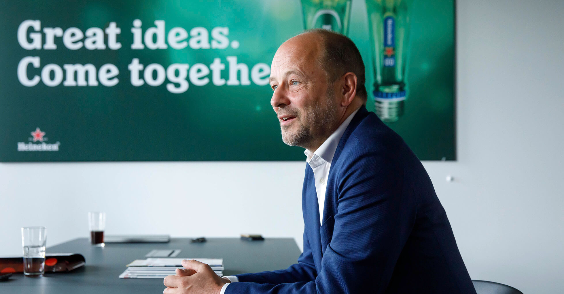 Hans Böhm, CEO Brau Union, im Gespräch mit CHEFINFO