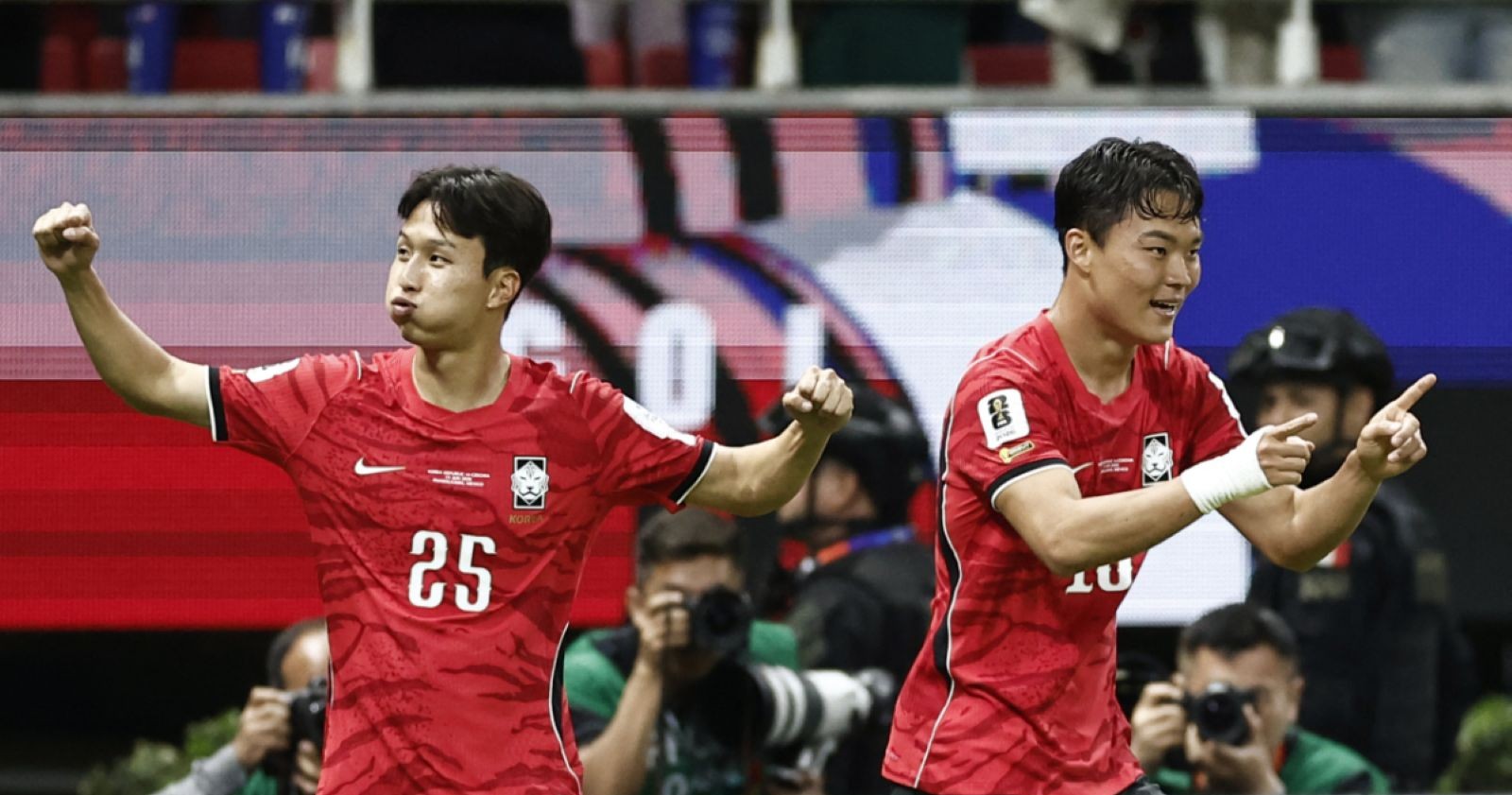 Südkorea Spieler jubeln nach Sieg gegen Tschechien bei der Fußball WM 2026