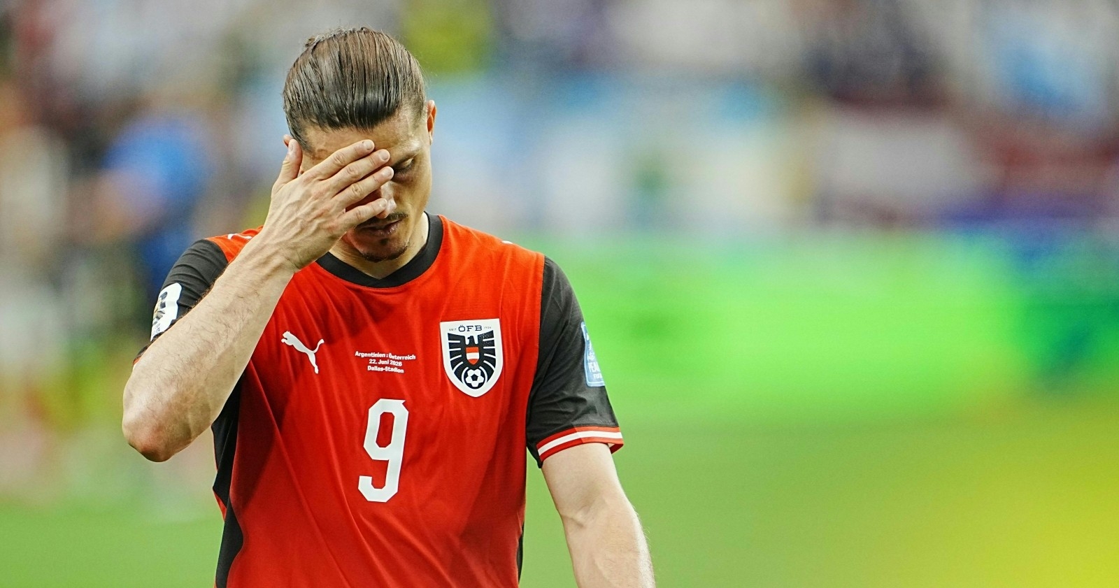 Marcel Sabitzer nach der Niederlage gegen Argentinien.