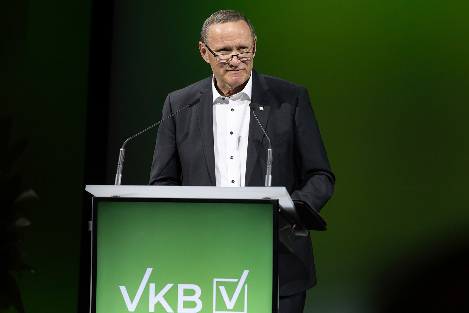 Matthäus Schobesberger, Präsident der Volkskredit Verwaltungsgenossenschaft | Credit: CITYFOTO
