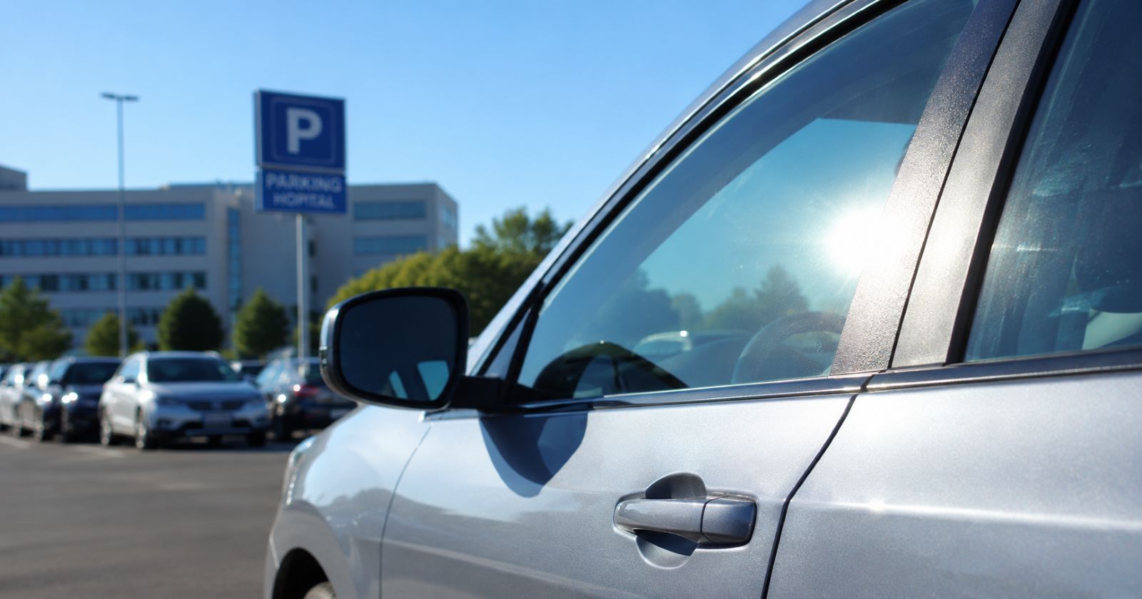 Auto in der prallen Sonne, Hitze wird zur tödlichen Falle für Kind