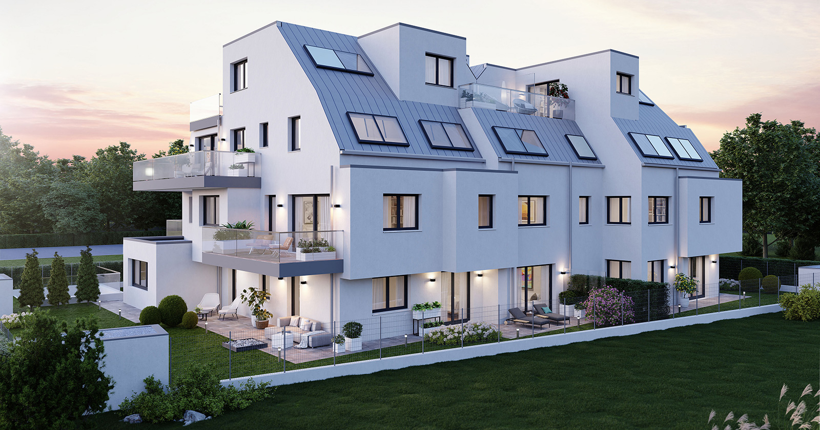Modernes Wohnhaus | Credit: Glorit Bausysteme