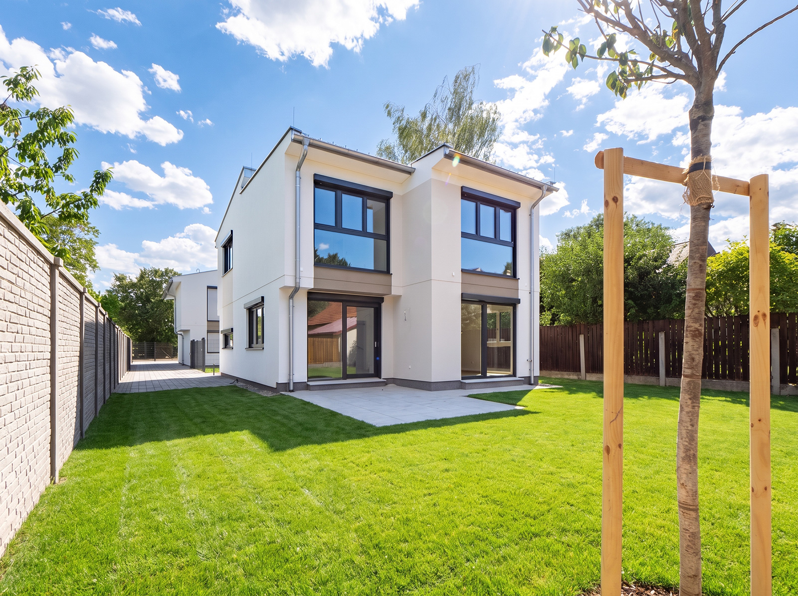 Idyllisches Wohnhaus im Grünen | Credit: Glorit Bausysteme