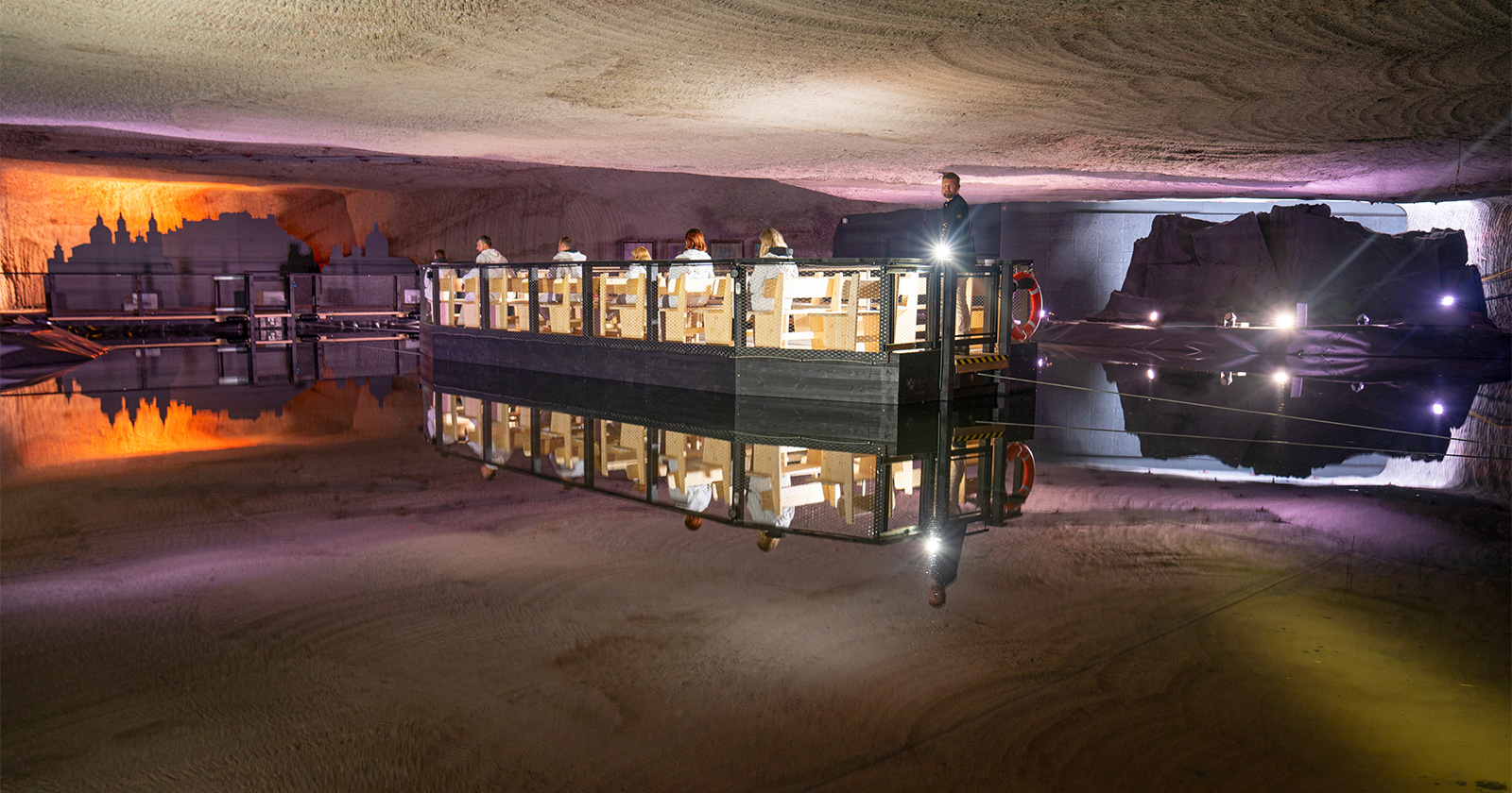 Ausstellungsraum in den Salzwelten | Credit: Ostermann