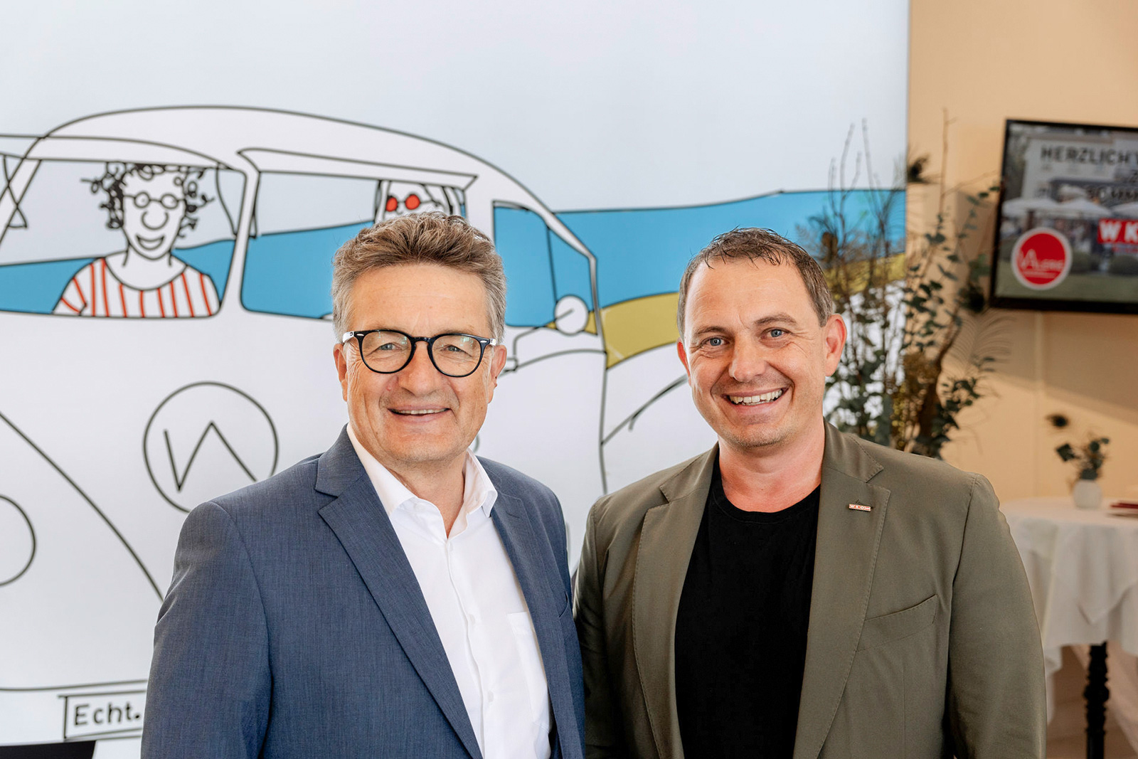 Norbert Bauer und Alexander Schwarzbeck | Credit: Flo Schwarzbeck