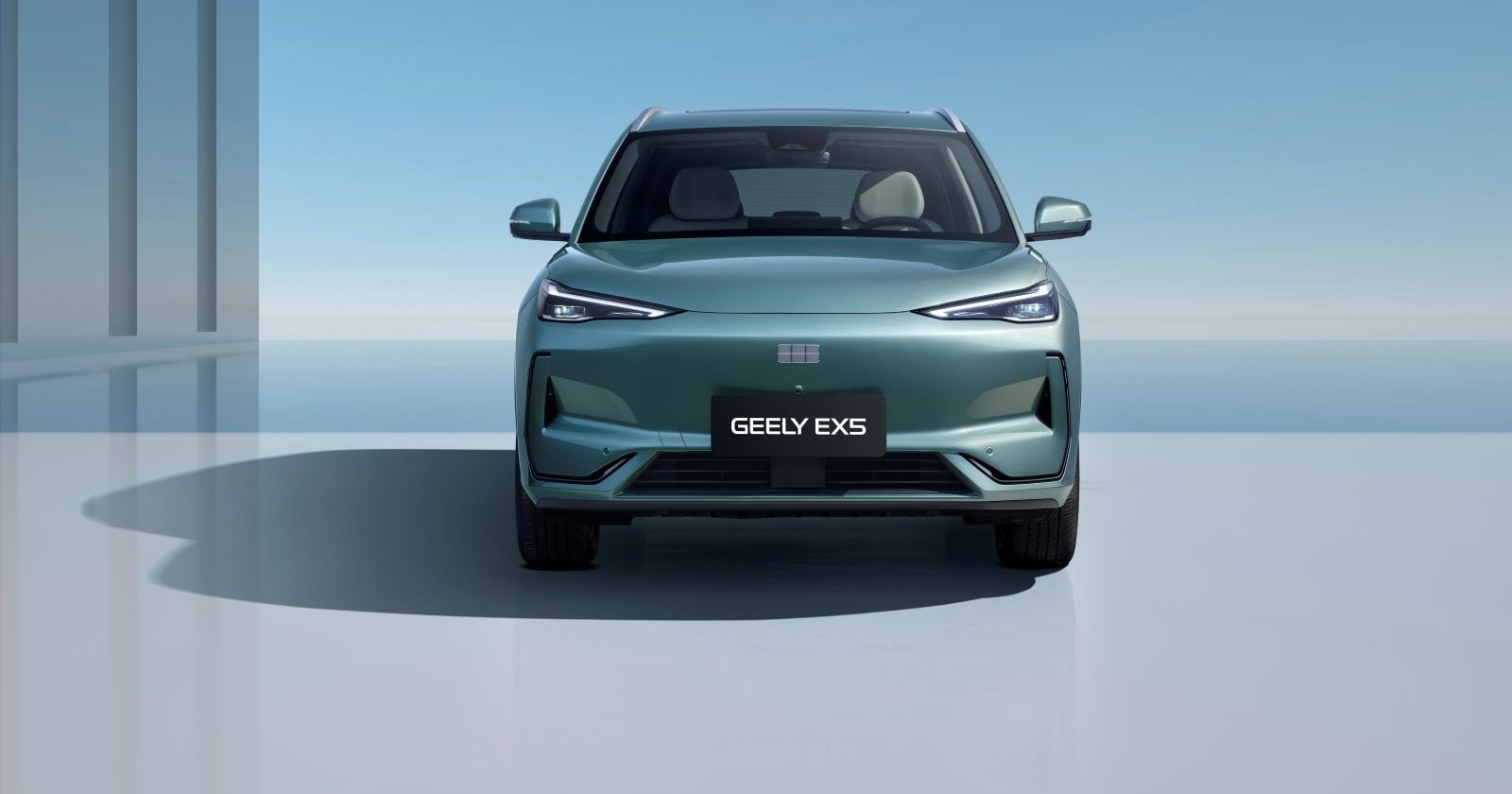Der Geely EX5 ist ein vollelek­trisches, 4,6 Meter langes Kompakt-SUV.