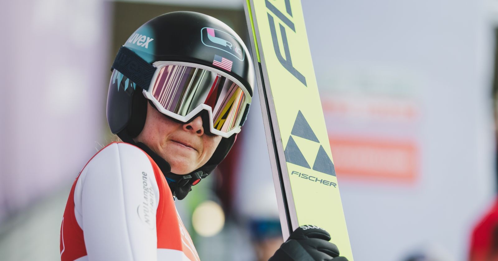 Annika Belshaw kurz vor einem Wettkampf. Die Olympia-Teilnehmerin beendet überraschend mit nur 24 Jahren ihre Karriere.