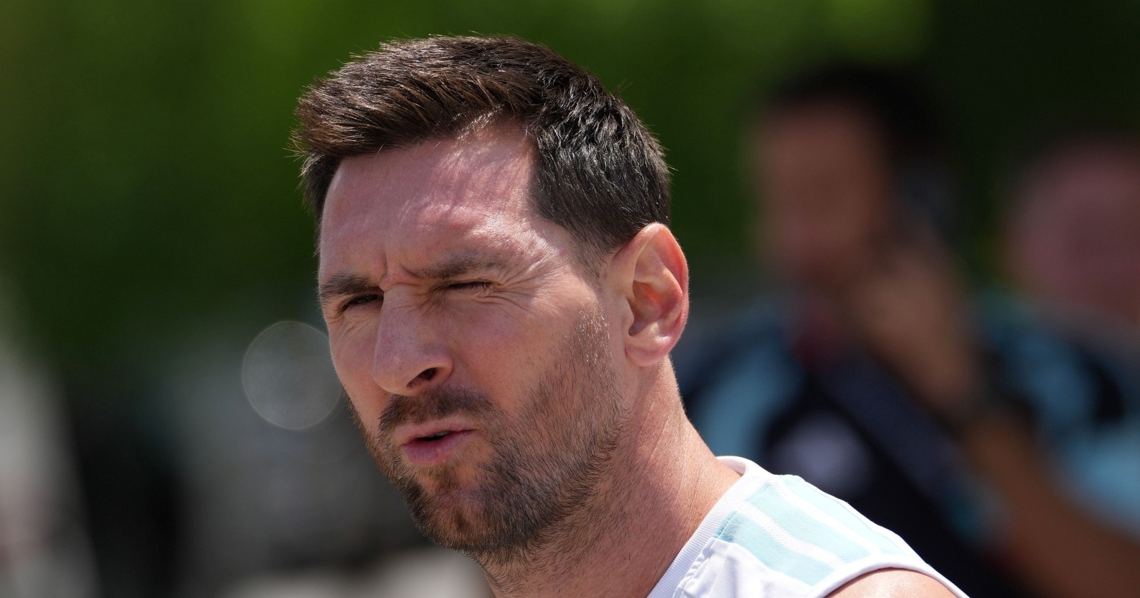 Argentinien vs. Ägypten: Lionel Messi steht im Mittelpunkt.