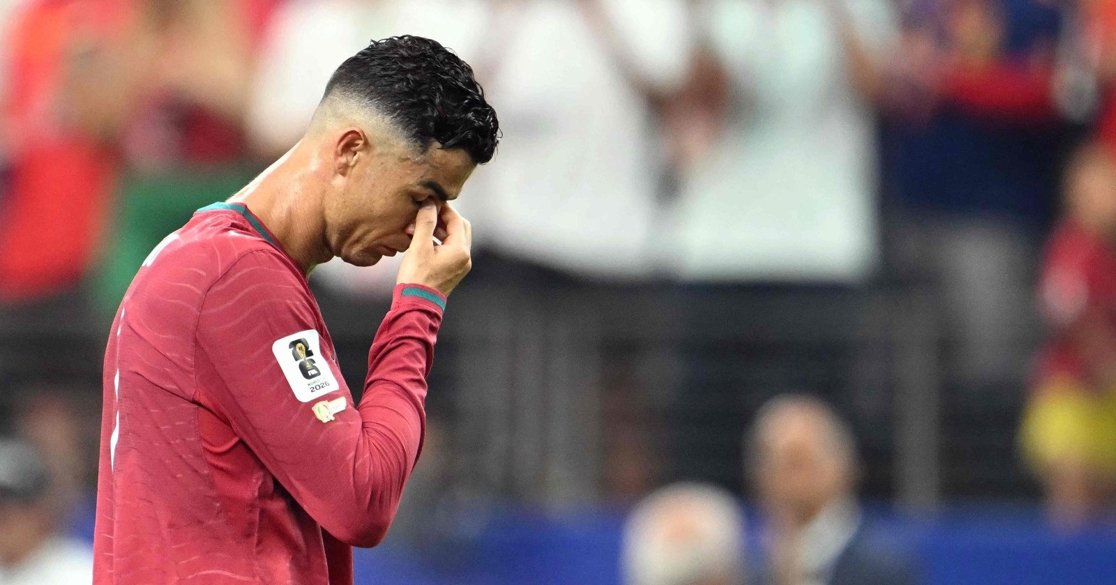 Cristiano Ronaldo war nach der Niederlage gegen Spanien ettäuscht.