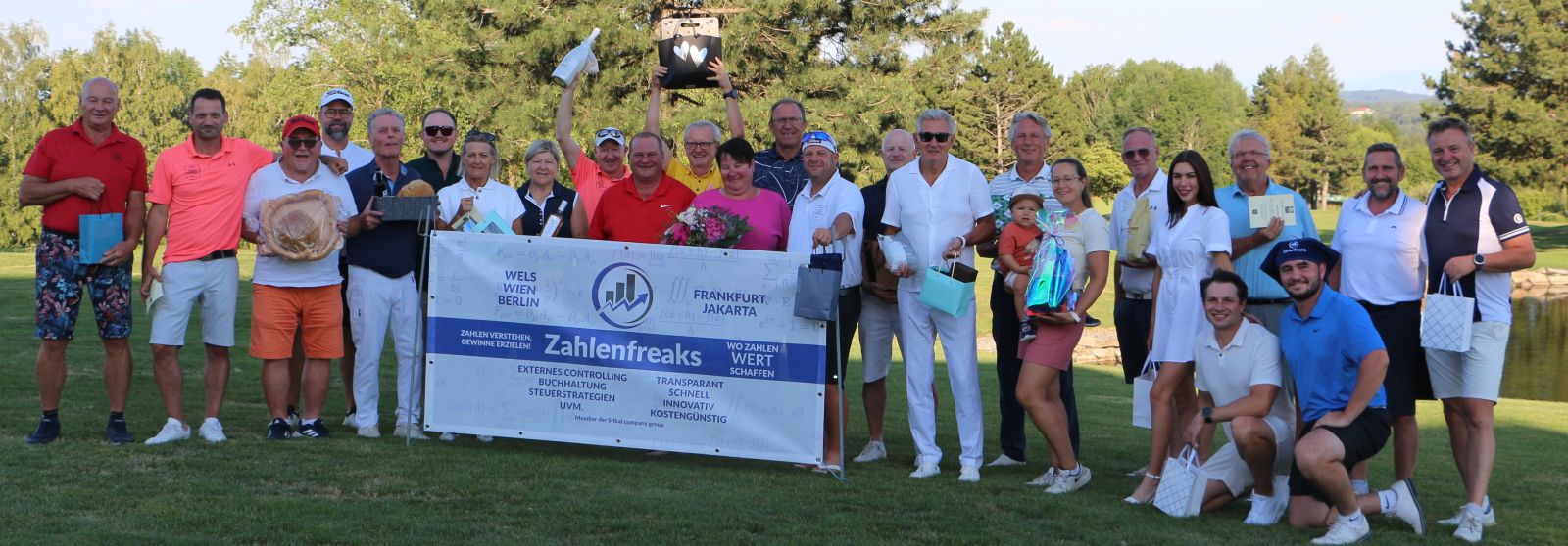 Die Teilnehmer der Zahlenfreaks Trophy.