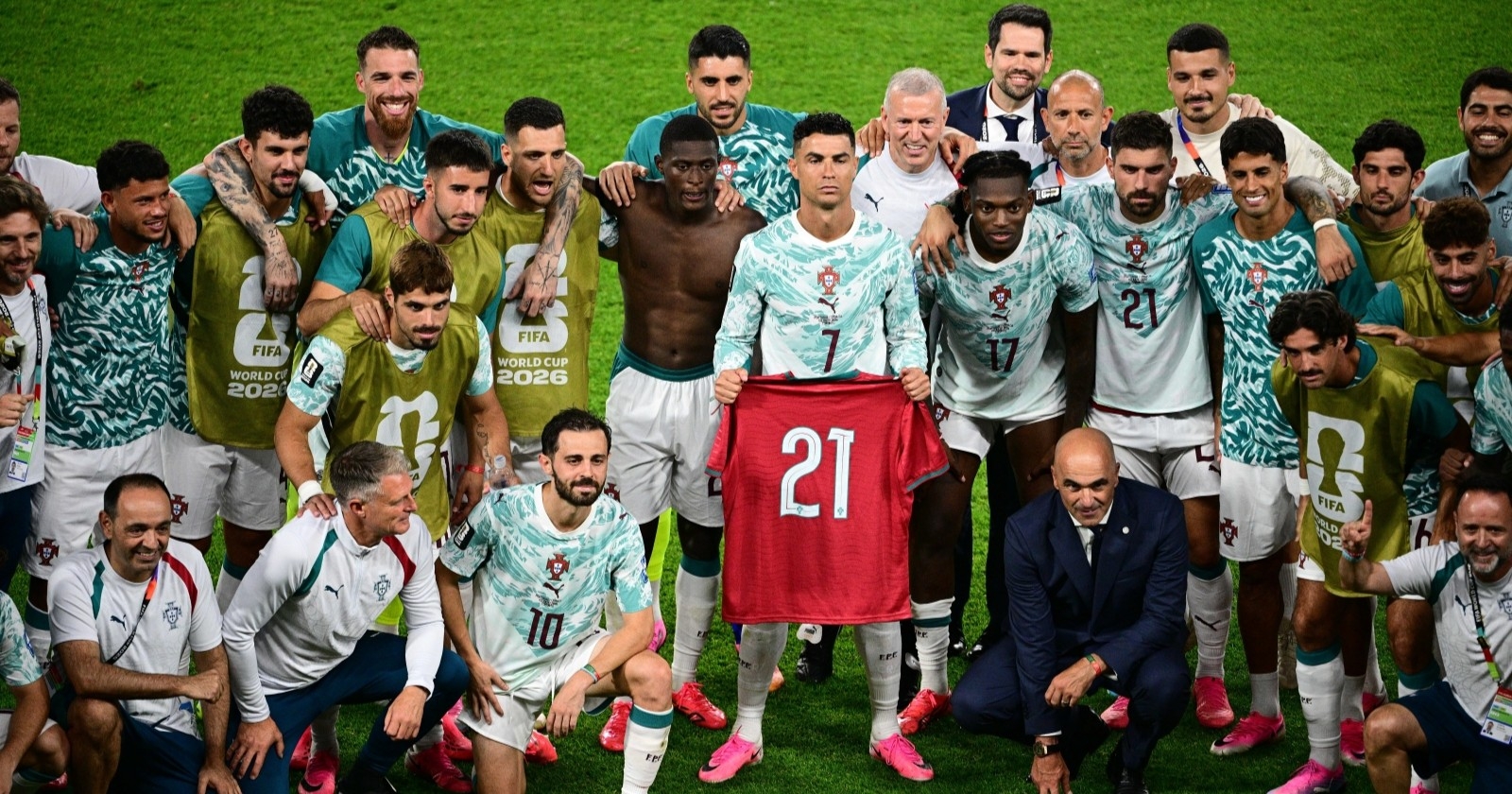 Portugal vs. Kroatien: Cristiano Ronaldo gedachte nach dem Sieg Diogo Jota.