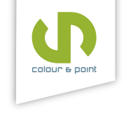 Colour & Point Logo