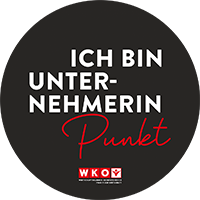 Frau in der Wirtschaft Logo