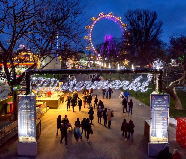 Winter im Wiener Prater