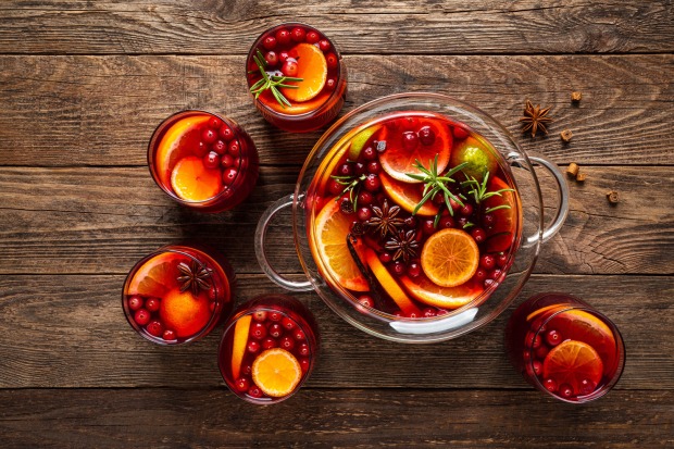 Cranberry Punsch - eine gesunde Punschalternative