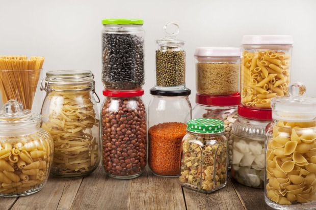 Gut verpackte Lebensmittel