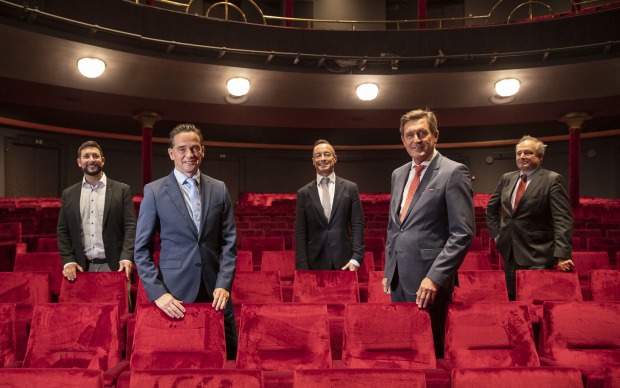 Saal des Raimundtheaters.