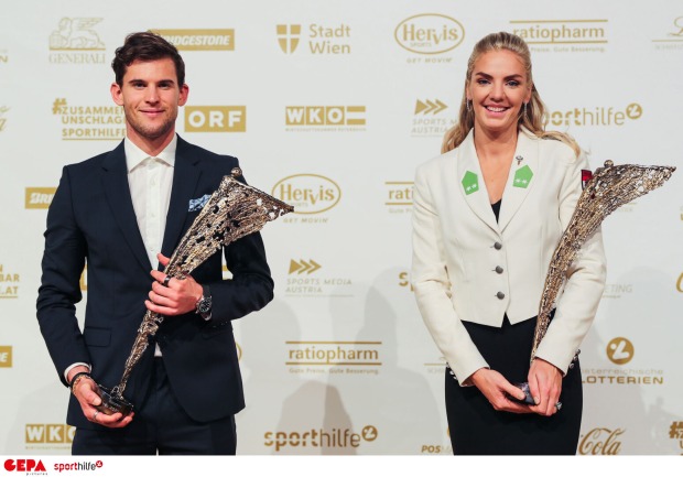 Dominic Thiem und Ivona Dadic