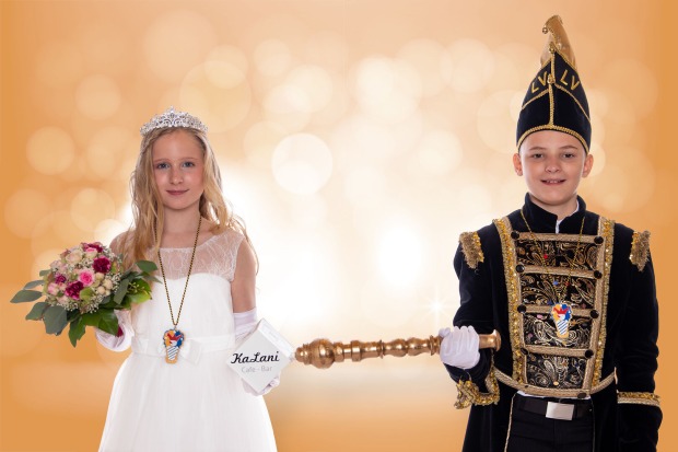 Das Kinder-Prinzenpaar | Credit: Villacher Faschingsgilde