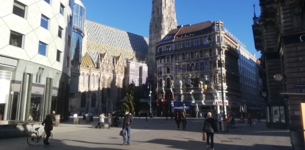 Blick auf den Stephansplatz