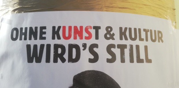 Kunstplakat in Wien
