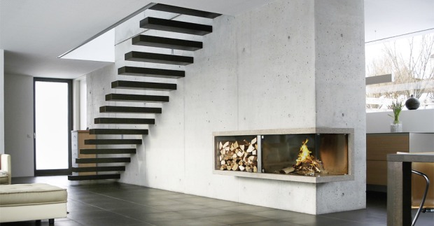 Architekturkamin von Mandl &amp; Bauer